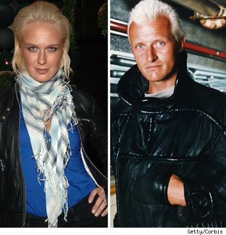 Caridee and Rutger Hauer
