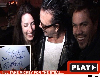 Mickey Rourke - play video