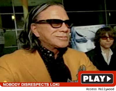 Mickey Rourke -- play video