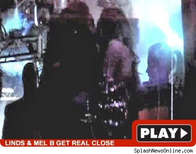 Lindsay & Mel B: Click to watch