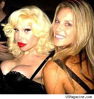 Carrie Prejean and Amanda Lepore