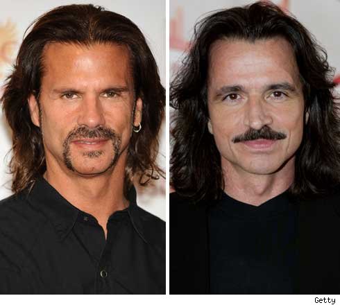 Lorenzo Lamas and Yanni