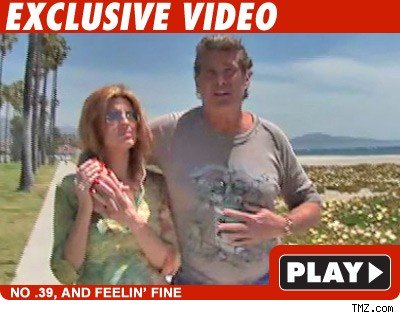 David Hasselhoff: Click to watch