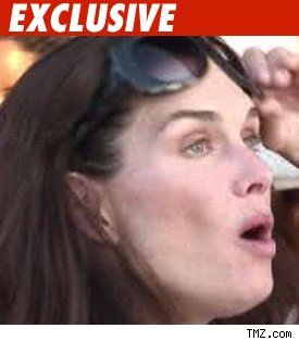 Brooke Shields and Kiefer Sutherland