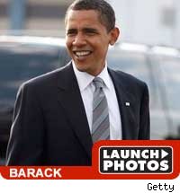 Barack Obama -- launch photos