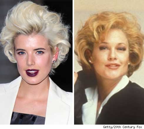 Agyness Deyn and Melanie Griffith
