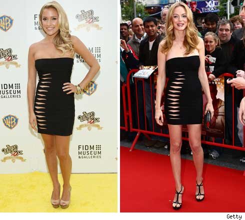 Kristin Calvallari and Heather Graham