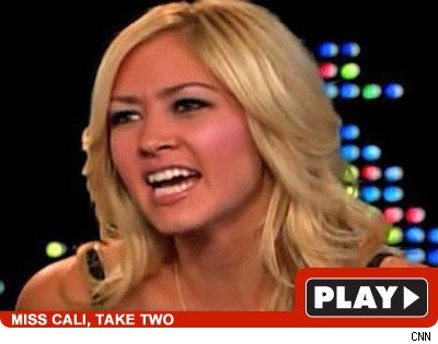 She had only been Miss California USA for a few hours -- but last night on ... She had only been Miss California USA for a few hours -- but last night on ...
