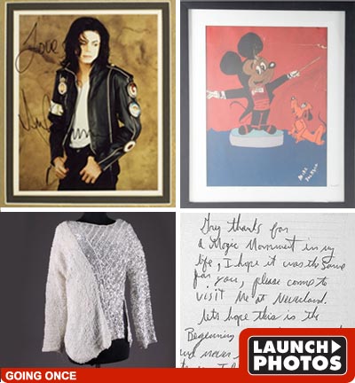 Michael Jackson auction Click to view!