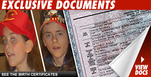 Birth Certificates Click to view!