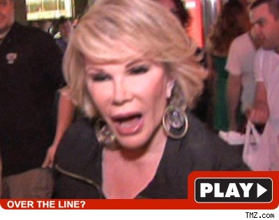 Joan Rivers Cracks MJ Molestation Joke Joan Rivers: Click to watch