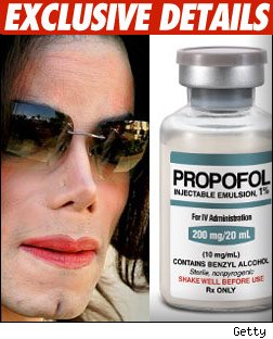 Anesthesia in Jackson Case Tracked Michael Jackson Propofol