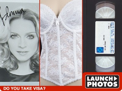 Madonna's Naughty Bits Up for Grabs Madonna's Naughty Bits Up for Grabs