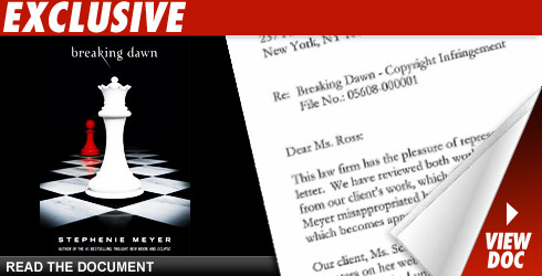 'Twilight' Author Accused of Biting Vampire Story Twiligh : Read the docs