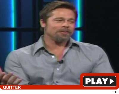 Brad Pitt -- Retired Pot 'Artist' Brad Pitt
