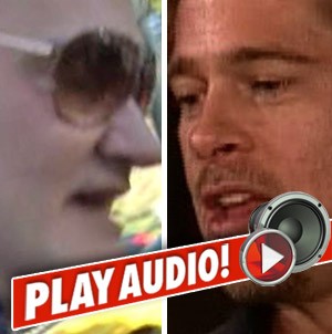 Tarantino -- I Hashed It Out with Brad Pitt Quentin Tarantino: Click to listen