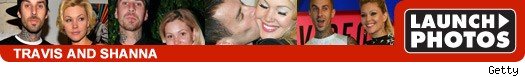 Travis Barker and Shanna Moakler Travis Barker and Shanna Moakler