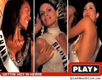 Miss Universe Girls -- Grind, Bump, Shake Miss Universe contestants: Click to watch
