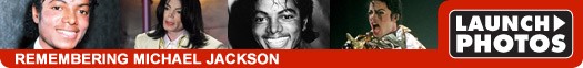 Michael jackson Launch photos