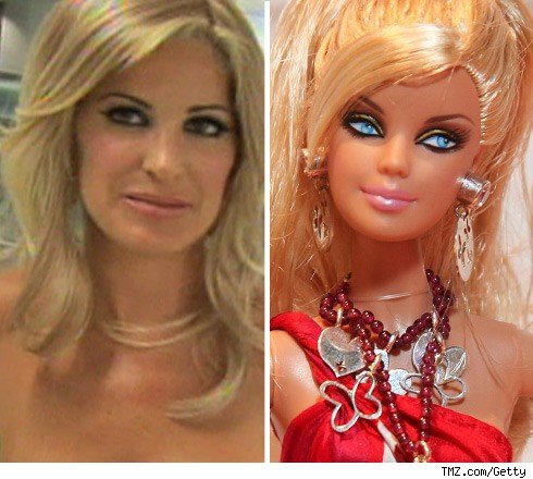 Kim Zolciak Is a 'Real' Doll Kim Zolciak & Barbie