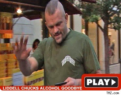 Chuck Liddell Won't Drink & Jive Chuck LIddell: Click to watch