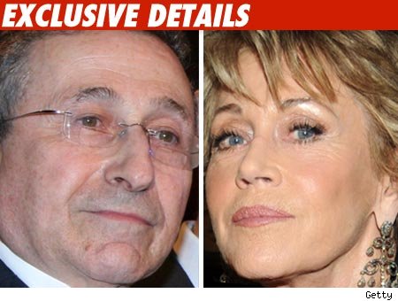 Rabbi: Jane Fonda Supports Destruction of Israel Rabbi Hier and Jane Fonda