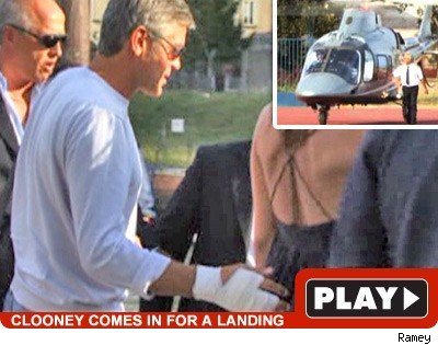 George Clooney -- Gotta Hand It To Him George Clooney: Click to watch
