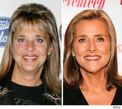 Leather Tuscadero -- 'Today' Show Host? Suzi Quatro and Meredith Vieira