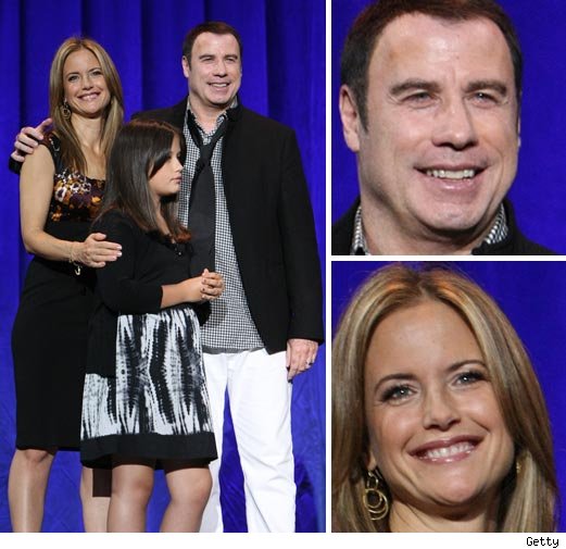 Travoltas Make Rare Public Appearance John Travolta, Kelly Preston
