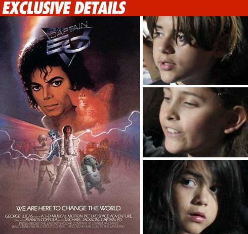 MJ's Kids Watch Private Screening of 'Captain EO' MJ's Kids Watch Private Screening of 'Captain EO'