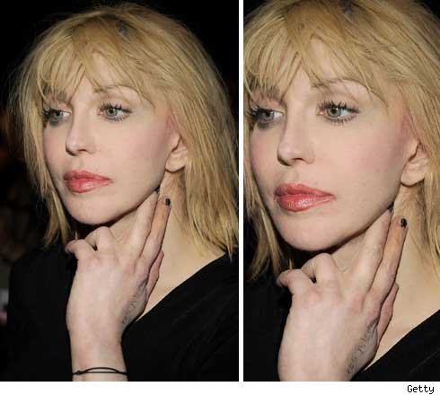 Courtney Love Checks For a Pulse Courtney Love