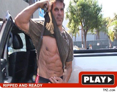 Marvel at the Hulk's Incredible Stomach Lou Ferrigno: Click to watch