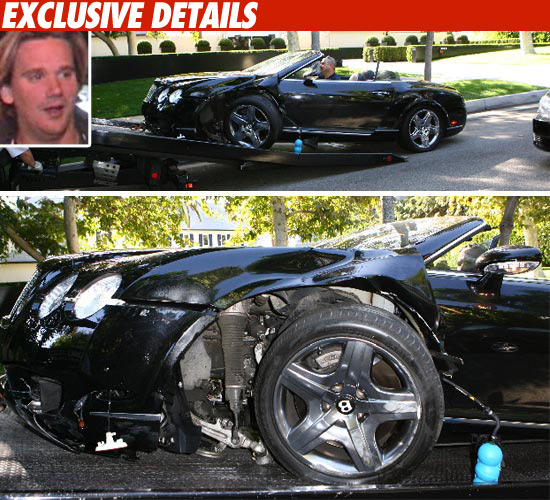 Sean Stewart Wrecks $200,000 Bentley sean stewart