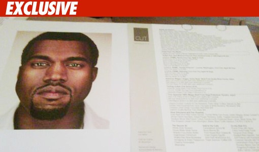 Kanye -- The Unkindest Cut of All Kanye -- wolfgang puck menu