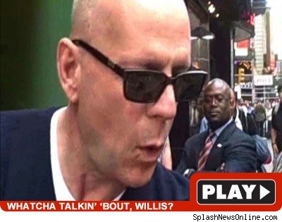 Bruce Willis' Oscar Ambitions Die Hard Bruce Willis: Click to watch