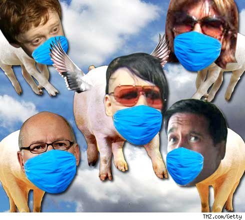 Swine Flu -- All the Rage in Hollywood Swine Flu