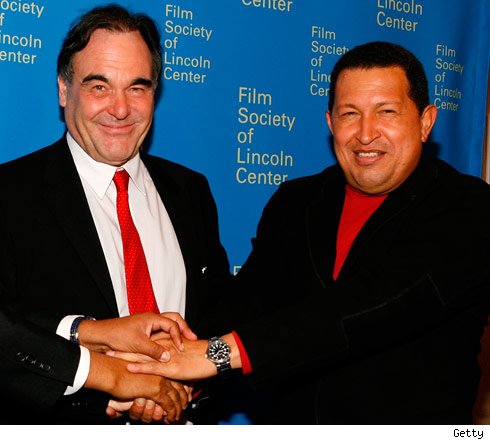 Oliver Stone and Hugo Chavez