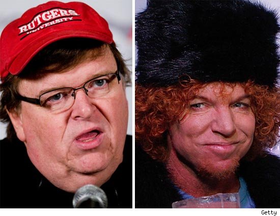 Michael Moore vs. Carrot Top: Who'd You Rather Michael Moore and Carrot Top