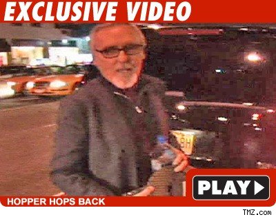 Dennis Hopper -- Extra Fiji-ty After Illness Dennis Hopper: Click to watch