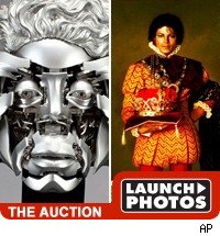 Michael jackson auction pics