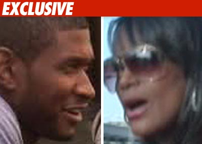 Usher to Cops -- My Baby Mama Attacked My Ride Usher