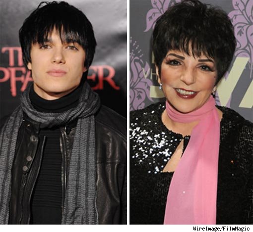 Chris Riggi and Liza Minnelli