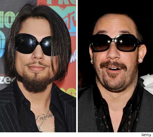 Dave Navarro and AJ McLean