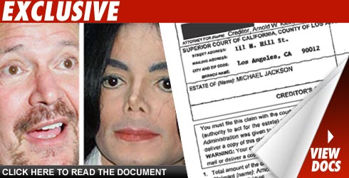 Arnie Klein Goes After Jackson Estate Dr arnold Klein and Michael Jackson