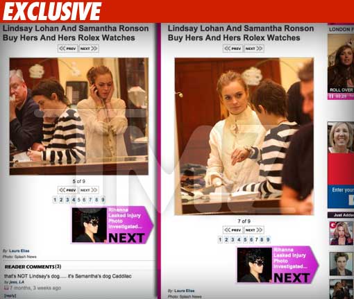 LiLo & Sam -- Under Watch by the Burglar Bunch lindsay lohan