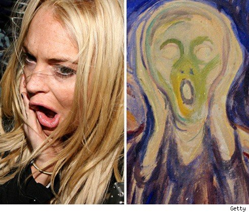 Lindsay Lohan Is a Scream Lindsay Lohan & The Scream