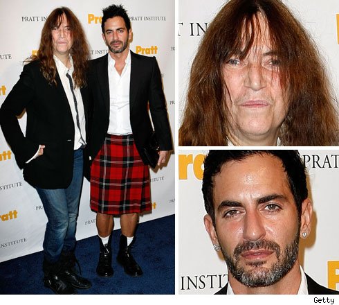 Patti Smith and Marc Jacobs