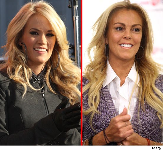 Carrie Underwood -- Living Lohan? Carrie Underwood and Dina Lohan