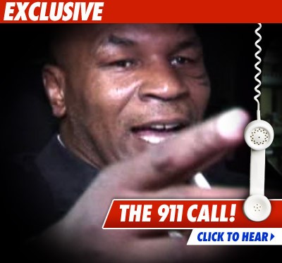 Mike Tyson 911: Man Bleeding from the Face Tyson 911