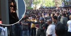 Janet Jackson Watches Janet Flash Mob